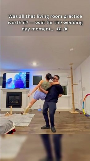 How to Do a Wedding First Dance Lift (Practice vs Dress)