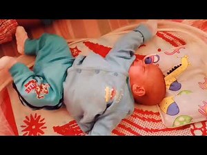Newborn Baby Morning Stretching Compilation.