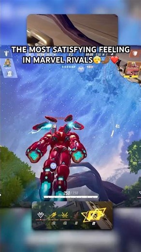 IRON MAN’S ULT FEELS SO SATISFYING!!😮‍💨🤌🏾❤️#marvelrivals #marvelrivalsgameplay #shorts