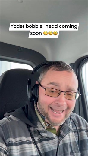 Eli Yoder on Instagram: "YODER bobble head coming soon lol🤣🤣🤣🤣🤣"