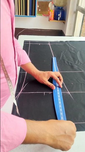Pant Drawing and Cutting Tutorial ✂️📏 | Easy Pant Pattern Making for Beginners