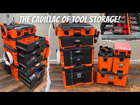 Klein Tools MODbox Two Drawer Rolling Tool Box (aka The Best Rolling Drawer Tool Storage!)