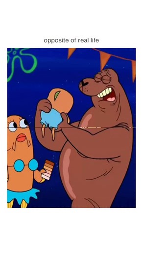Movies | Memes on Instagram: "opposite of real life Credits: Nickelodeon / Paramount Pictures, directed by Stephen Hillenburg & Paul Tibbitt, written by Stephen Hillenburg & Derek Drymon, starring Tom Kenny, Bill Fagerbakke, Clancy Brown, Rodger Bumpass, Mr. Lawrence. SpongeBob SquarePants follows the endlessly optimistic and naïve sponge who lives in a pineapple under the sea in the quirky town of Bikini Bottom. Alongside his best friend Patrick, grumpy neighbor Squidward, and boss Mr. Krabs, S