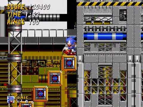 Sonic The Hedgehog 2 - Chemical Plant Zone Act 1