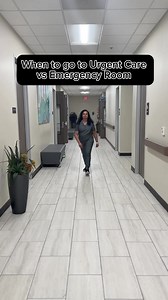 When to go to urgent care vs emergency room 🚑🏥 #urgentcare #emergencyroom #emergency #sick #bladder #bladderinfection #fainting #dizziness #ear #earinfection #bone #brokenbone #burn #sti #stitesting #nurse #np #doctor #health #texas #houston | CLS Health