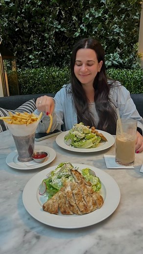 it’s called, girl dinner 🍟🥗🤷🏻‍♀️ #girldinner #fries #salad #wine #coffee #balancelife #balancedlifestyle | Everything Delish