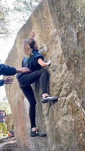 Fontainebleau’ « warm-up » boulders... that’s what I love about that forest, this incredible diversity of movements even in (supposed to be) easy boulders. It’s good to be back here 😊 —— @scarpafrance @arkose.climbing @petzl_official @kleankanteenfrance @le8assure @paris_maville —— #climbing #bouldering #fontainebleau #climbinggirls #sportgirl #paraclimbing #forest #sportmotivation | Solenne Piret