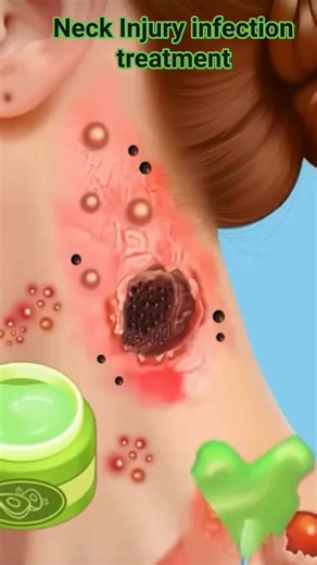 258K views · 718 reactions | ASMR Neck Injury infection treatment & Cleaning | #reels #trending #cleaning #asmr #satisfying #shorts | Akhilesh Yadav | Facebook