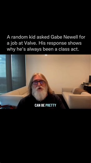 Gabe Newell Gives A Young Fan Unexpected Career Advice #shorts #linux #valve #coding
