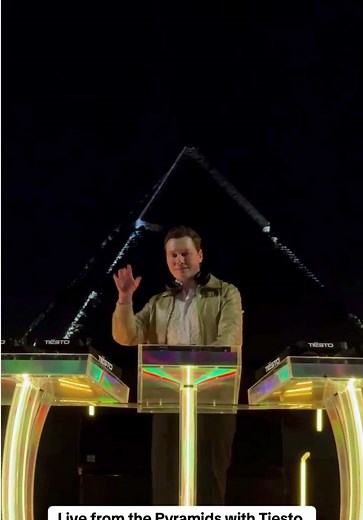 Tiesto Live from the Pyramids: Egyptian Techno Experience