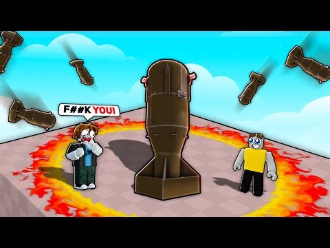 Using NUKES To TROLL TOXIC PLAYERS In Roblox Blind Shot