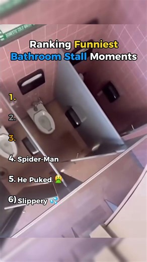 Ranking Funniest Bathroom Stall Moments