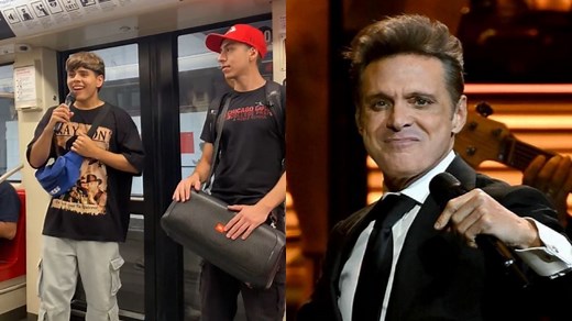 Video: Joven sorprende al cantar idéntico a Luis Miguel en el Metro