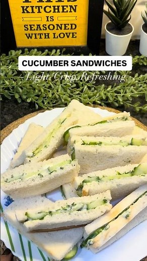 Cucumber Sandwich Recipe #sandwich #healthyrecipe #cucumbersandwich