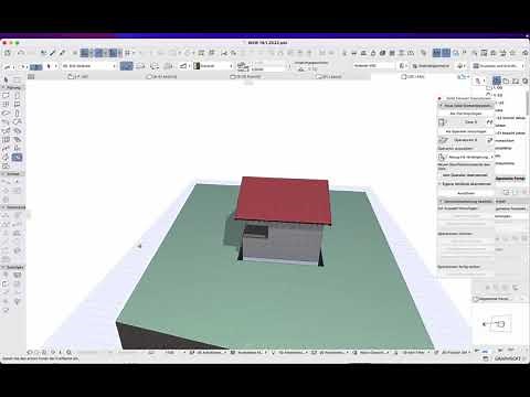 Archicad25 Gelände aus Freiflächenwerkzeug