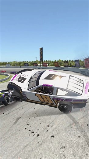 105K views · 809 reactions | Super Late Model Smacking the Wall #simracing #iracing | IRacing Champions League | Facebook