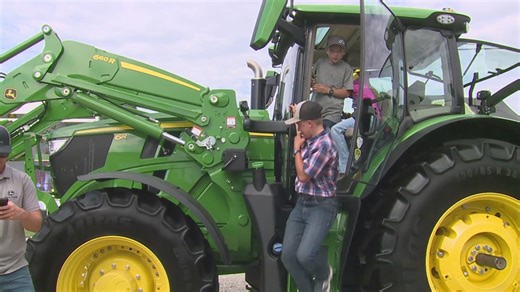 3 generations of farmers travel 21 hours for Farm Progress Show