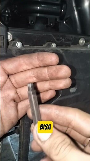 only one bolt left, but the bolt is loose