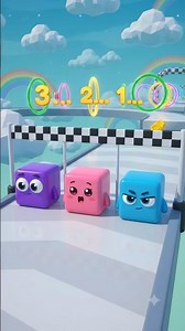 Cute Cube Survival Game! 😱🎮 #Shorts