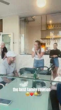 surprise family reunion after 4 months apart 🥺 how did we get so lucky?! #reunion #family #surprise