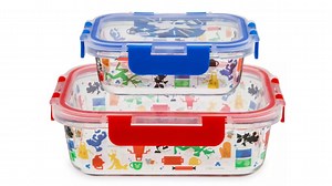 Mickey Mouse And Friends Glass Storage Container Set For Your Kitchen! | Chip and Company