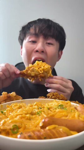 치즈 불닭 ASMR 먹방 🧀🔥