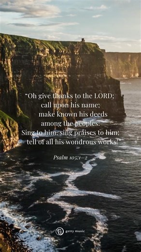 “Oh give thanks to the LORD; call upon his name; make known his deeds among the peoples! Sing to him, sing praises to him; tell of all his wondrous works!” — Psalm 105:1-2 Join us this September 3-5 for Sing! The Songs of the Bible, as we rediscover the power and beauty of the songs of Scripture. From Genesis to Revelation, we will explore how the Word of God guides and invigorates our worship as individuals, families, and churches. Learn more and register: singconference.com | Keith and Kristyn