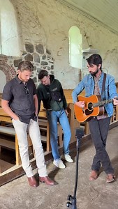 5.9K views · 46K reactions | Amazing old church in Finland! Dirt floors, and the Holy Spirit. “take off your shoes because this is holy ground.” #gospel #gospelmusic #brothers | Mo Pitney | Facebook