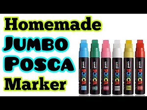 DIY Posca markers | Homemade posca markers | How to make posca marker at home