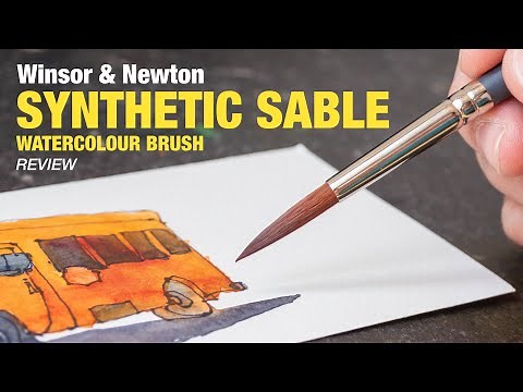 Review: Winsor & Newton Synthetic Sable Watercolour Brush