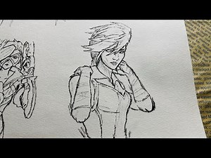 How to draw Vi - Arcane ( Step by Step ) | Drawing Vi ~ Arcane Drawing