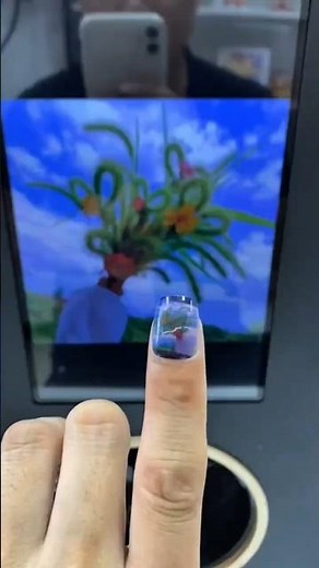 This Smart Machine Prints ANY Design On Your Nails Instantly! 🤯💅