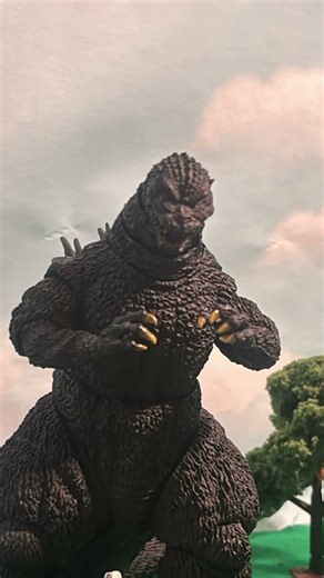 Sh monsterarts Godzilla 1991 stop motion test