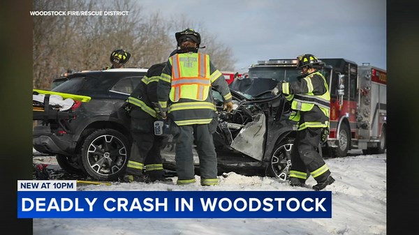 1 killed, 3 juveniles among 5 injured in multi-vehicle crash in Woodstock, officials say