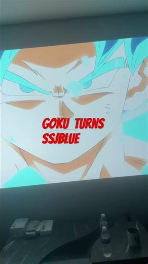Goku goes SSJ￼Blue￼ for the first time ever￼