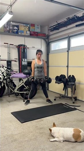 Go workout anyway. #HASfit #day7 #fitnessover40 #motivation #homeworkout #