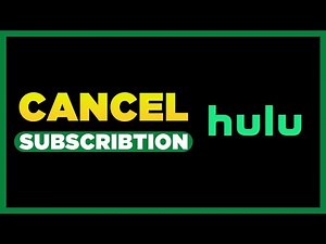 How To Cancel Hulu Subscription After Free Trial (Full 2025 Guide)