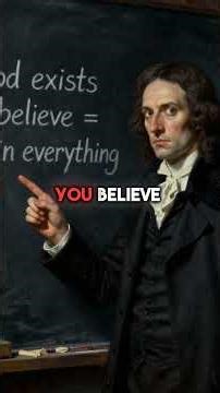 This Mathematician Proved Believing in God is Logical Using Math.🤯 #god #philosophy #history #math