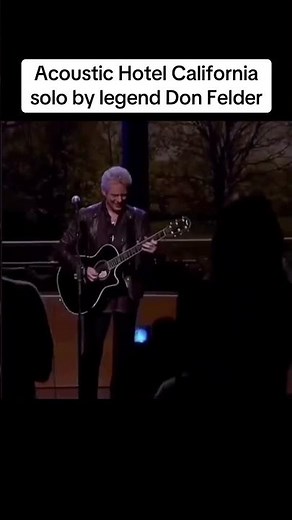 The Eagles Don Felder plays an acoustic Hotel California Solo #donfelder #theeagles #hotelcalifornia