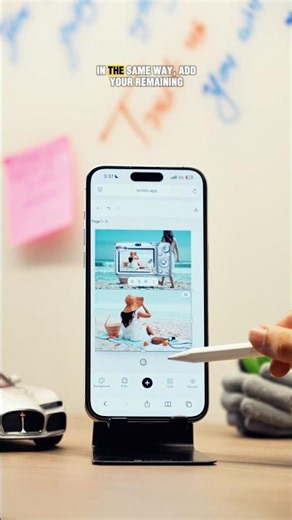 How to add videos in carousel and make it aesthetic. (Free template) | Digicam Layout