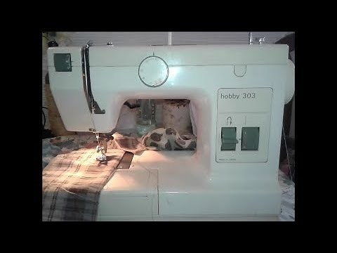 PFAFF hobby 303, como hacer un ojal, maquina de coser sewing machine buttonhole