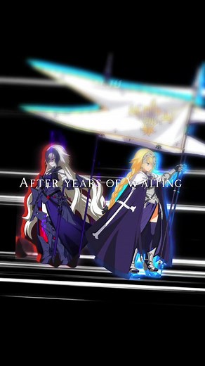 Love the animation But only one thing (Crying in NA) #FateGo #fategrandorder #FGO #jeanne #jeannedarc #jalter #noblephantasm