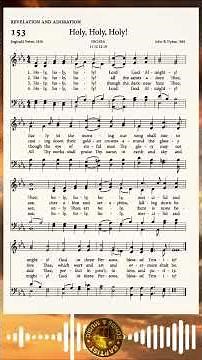 Holy Holy Holy Hymn | Lord God Almighty Lyrics & Worship Song (Blessed Trinity)