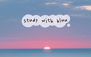 study with bluu / 为了小崽子们拥有宝宝蓝 / 1h实时学习 / 温暖伴随【3-12】