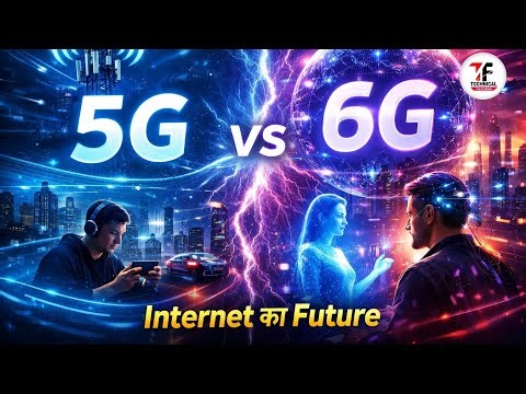 👉 5G vs 6G Explained in Hindi | Future Internet Speed 🔥