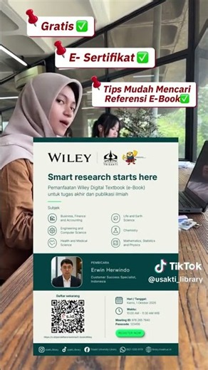Webinar Pemanfaatan Ebook Wiley