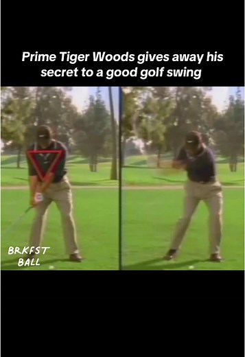 Tiger Woods Simplifies the Golf Swing Process
