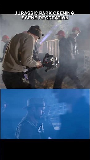 Jurassic Park opening scene recreation