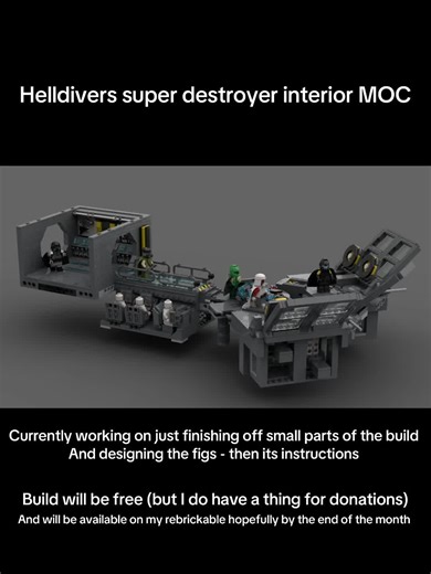 Final Stages of My LEGO Star Wars MOC Build