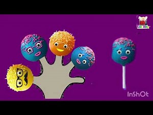 Cake pop finger family kids songs tm